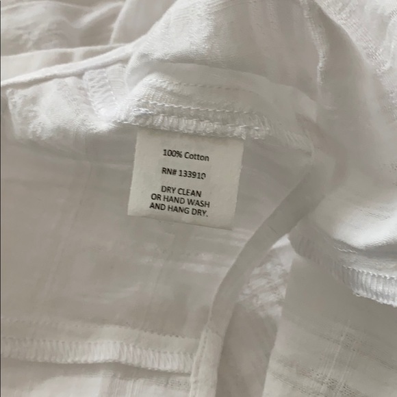 SHOW ME YOUR MUMU white “Roslyn” cold shoulder top - Picture 8 of 8